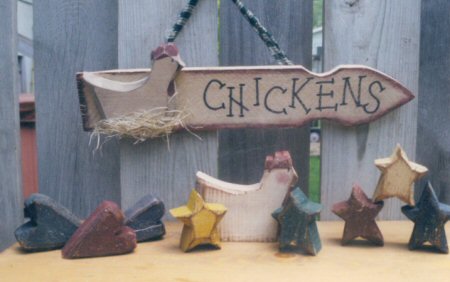 Chicken & Stars Carved Chunkies